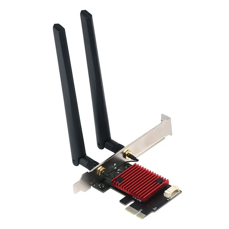 

*A96ZZ 2974 Мбит/с WIFI6 AX200 PCI-E Беспроводной Wi-Fi адаптер 2,4G 5 ГГц Двухдиапазонная сетевая карта Bluetooth 5,2 Настольная сетевая карта