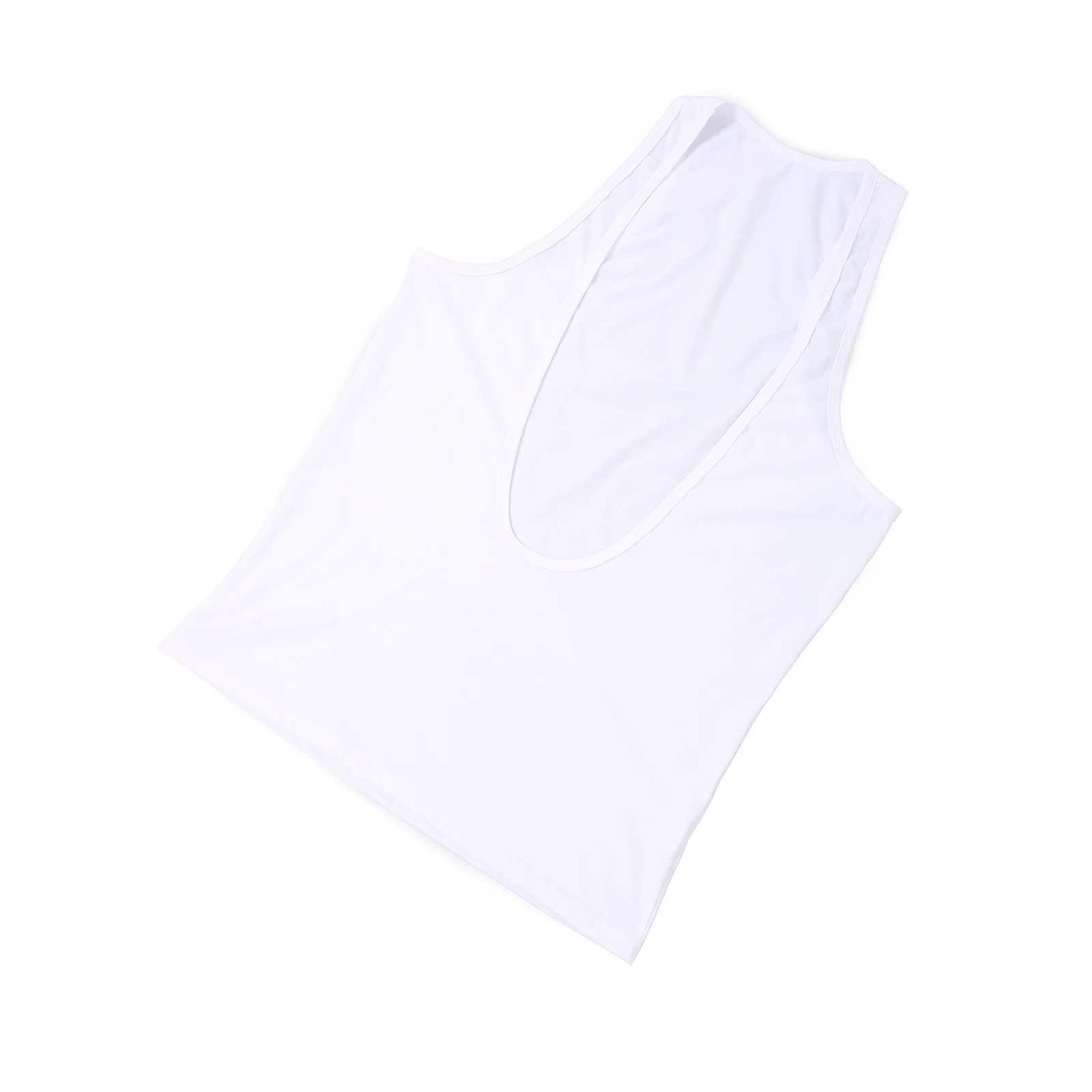 Herren Tank Top Casual Weste Mann Tiefer V-Ausschnitt Sexy Ärmellose Tops T-Shirt Muskeltraining Bodybuilding Singlet Dopaminfarbe – Detail 18
