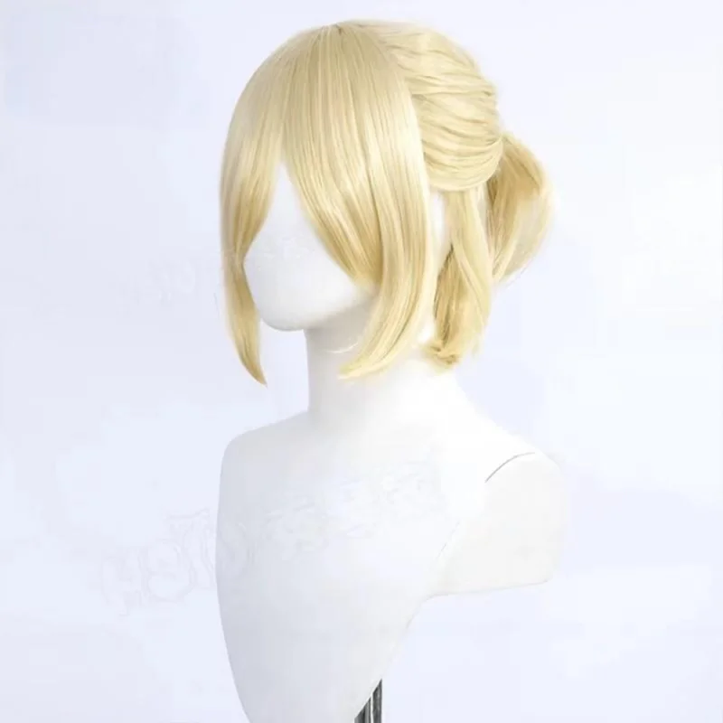 يوري على IcecosWig YurioYuri Prisette أصفر فاتح أوف وايت #2