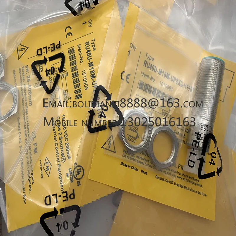 

RU150D-M18M-UPN8X2-H1141 RU150D-M18M-LIU8X2-H1141 Brand new original genuine sensor quality assurance