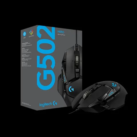 Игровая мышь Logitech G502 Hero, 24600 DPI, 11 кнопок, проводная — фото товара
