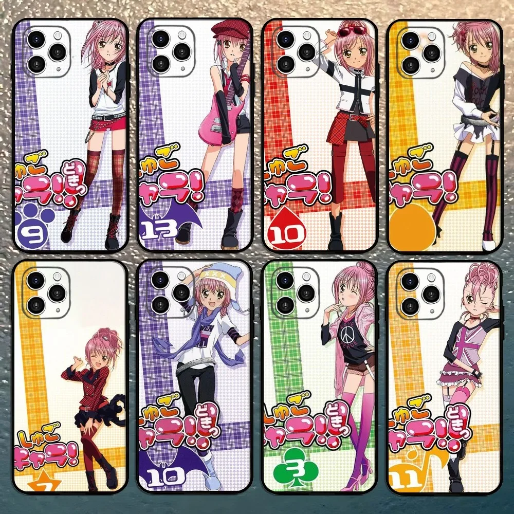 Shugo Chara Phone Case For Iphone 16 15 11 13 14 Pro Max 7 8 Plus X Xr Xs Max 12mini Cover Case