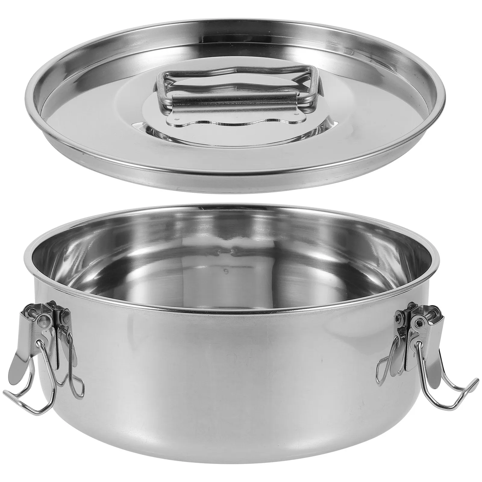 Flan Mold Lid Stainless Steel Flan Pan Kitchen Steamer Pot Steaming Cookware Multipurpose Baking Supplies Steamer Pot