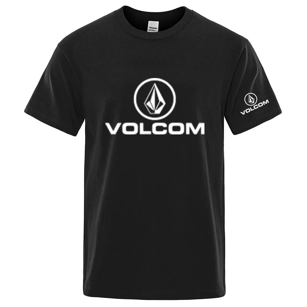 VOLCOM 2026 Nueva Camiseta Deportiva de Manga Corta para Hombre, de Secado Rápido, Diseño Sencillo, Transpirable y Versátil - AliExpress