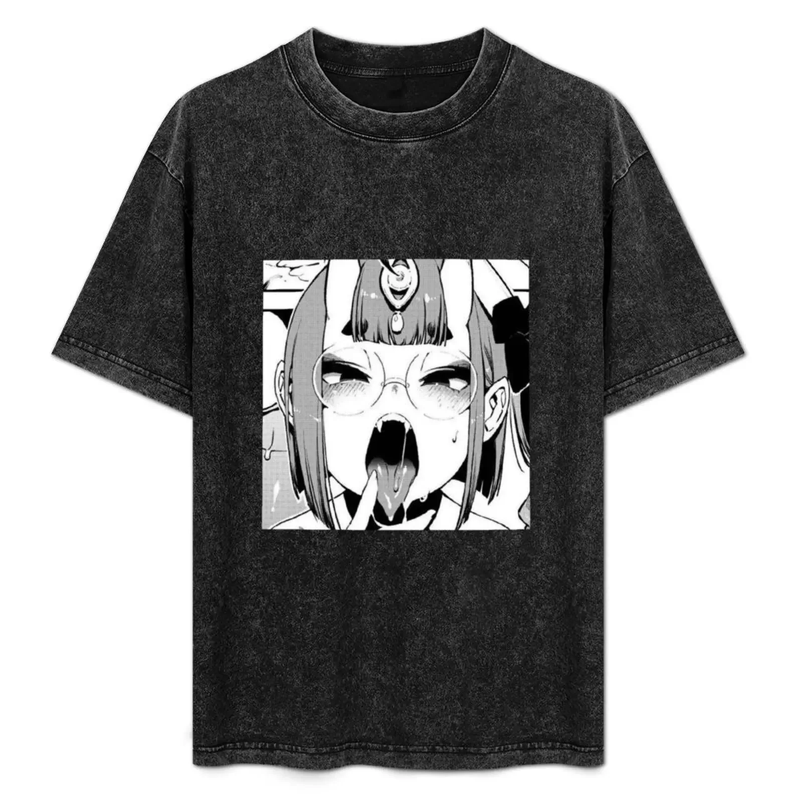 

Ahego Succubus Manga T-Shirt Blouse aesthetic clothes clothes men clothings