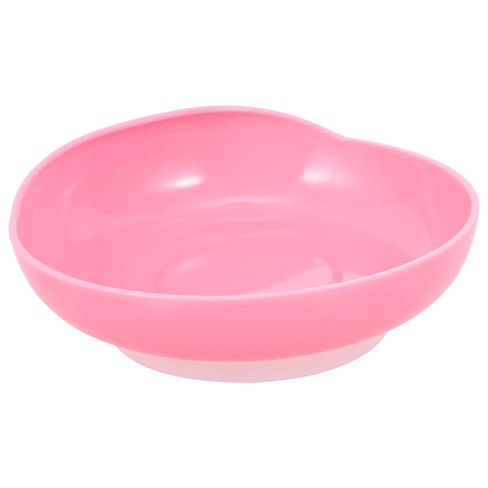 Suction Cup Base Senior Dining Bowl Plastic Tableware Anti-Fall Easy Clean Elder Handicapped Suction Base