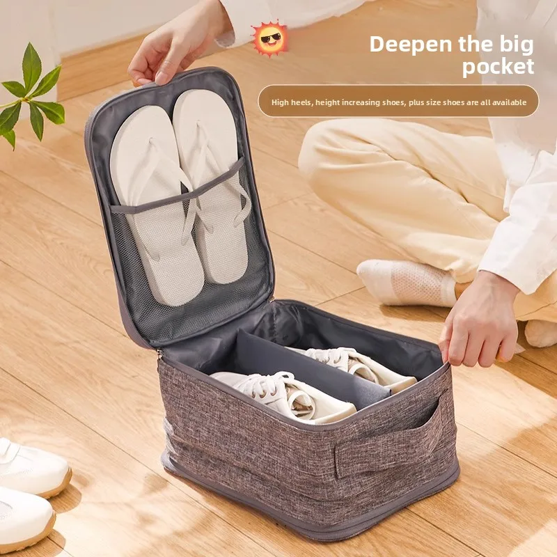 

Back-to-School Shoe Bag Storage Travel Suitcase Dustproof Waterproof Storage Bags Foldable Portable Shoes Box