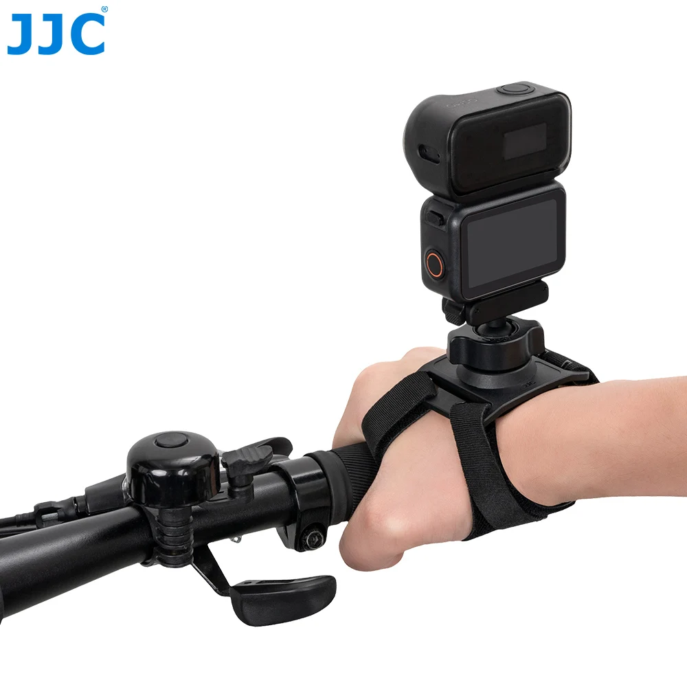 JJC WSA 마그네틱 퀵 릴리스 손목 스트랩 마운트 DJI 오즈모 액션 6 오즈모 나노 오즈모용 360도 회전 핸드 마운트 (POV 사이클링용)