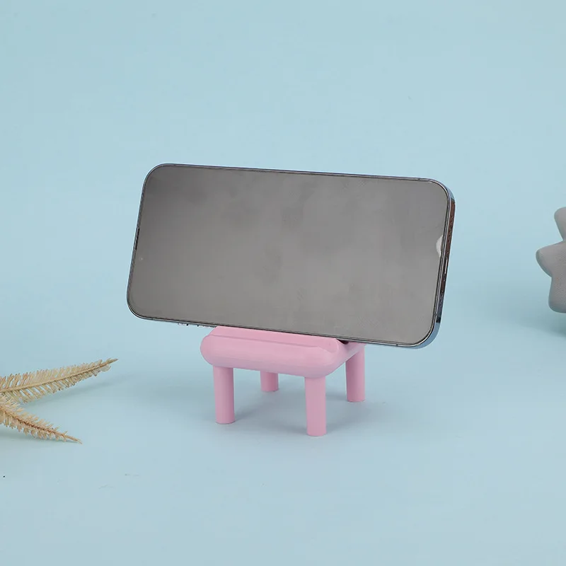 Disney Stitch Anime Xem Di Động Điện Thoại Di Động Mini Đứng Ghế Đứng Chân Đế Có Thể Gấp Lại Được Thu Nhỏ Trang Trí Decoratio