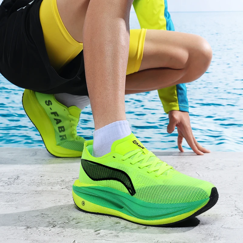 Calçados esportivos masculinos moda quatro temporada novo versátil ao ar livre antiderrapante sola grossa resistente ao desgaste respirável lazer sapatos esportivos