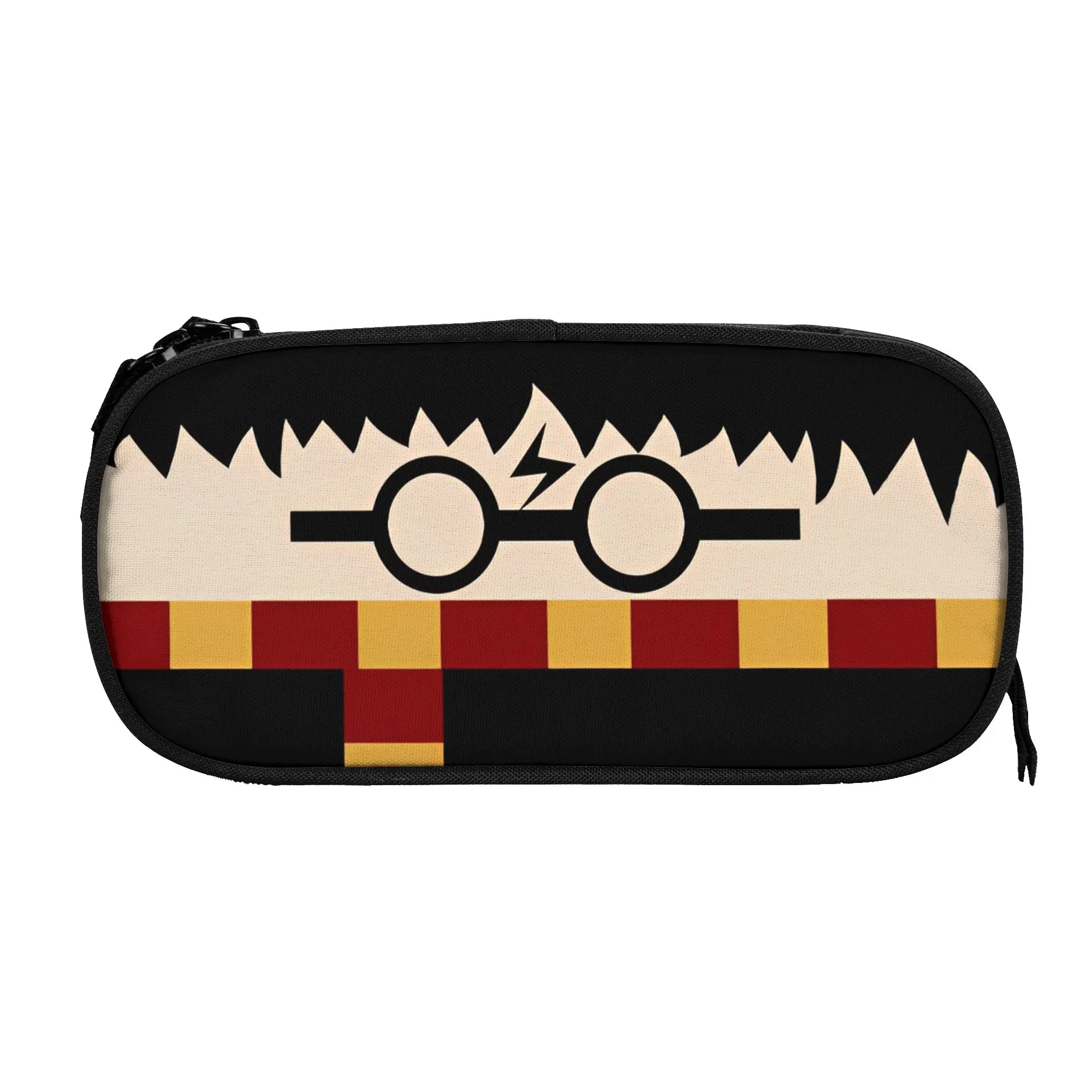 

H-HP-P Harrys Potters Pencil Cases Classic Pen Bag Girls Boys Large Storage Students School Zipper Pencil Box