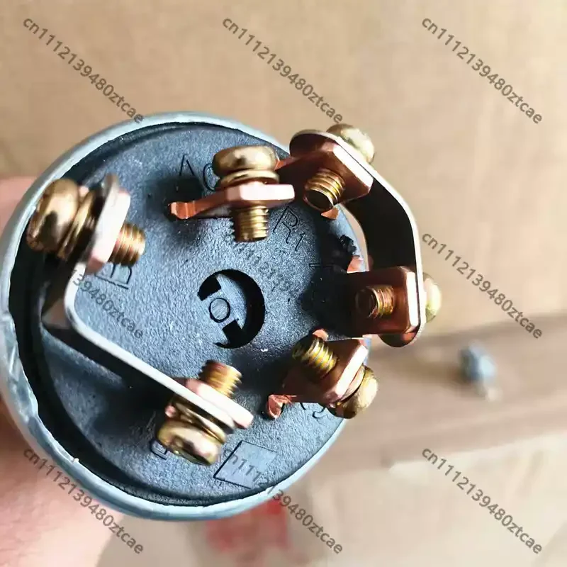 Waterproof Preheat Ignition Starter Lock Forklift Harvester Excavator Construction Vehicle Electrical Repair Replacement Parts