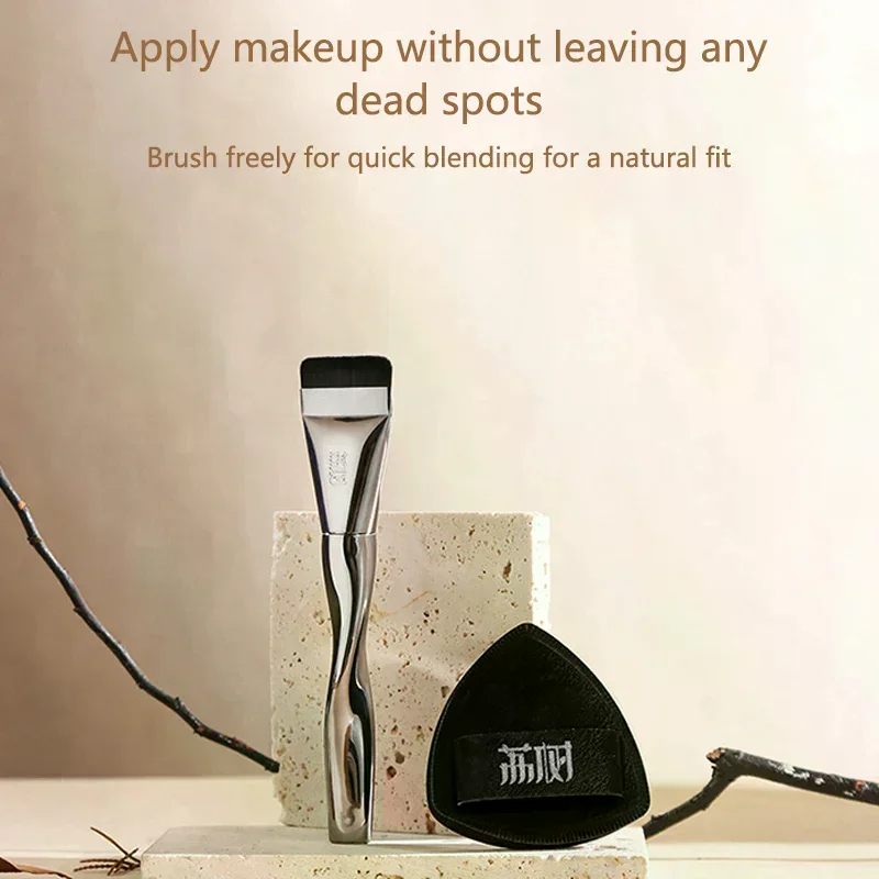 

One-Word Foundation Brush Lightweight And Thin Face Contour Brush Flat Contour Brush Foundation Cream Makeup Brushes