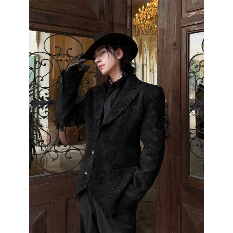 

High Quality Texture Suit Dress Men Bussiness Coat Fashion