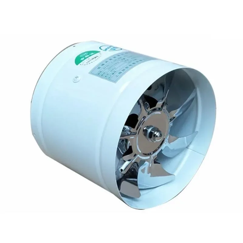 Silent High Airflow Kitchen Bathroom Exhaust Ventilation Duct Fan 4/6/7/8/10/12 Inch