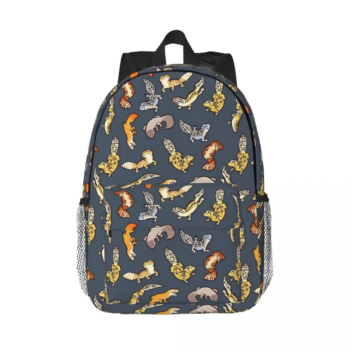 

Chub Geckos In Dark Grey Backpack Hot Sale Daypack Large Capacity Boys Girls BookBag Shoulder Bags for Men Children School Bag