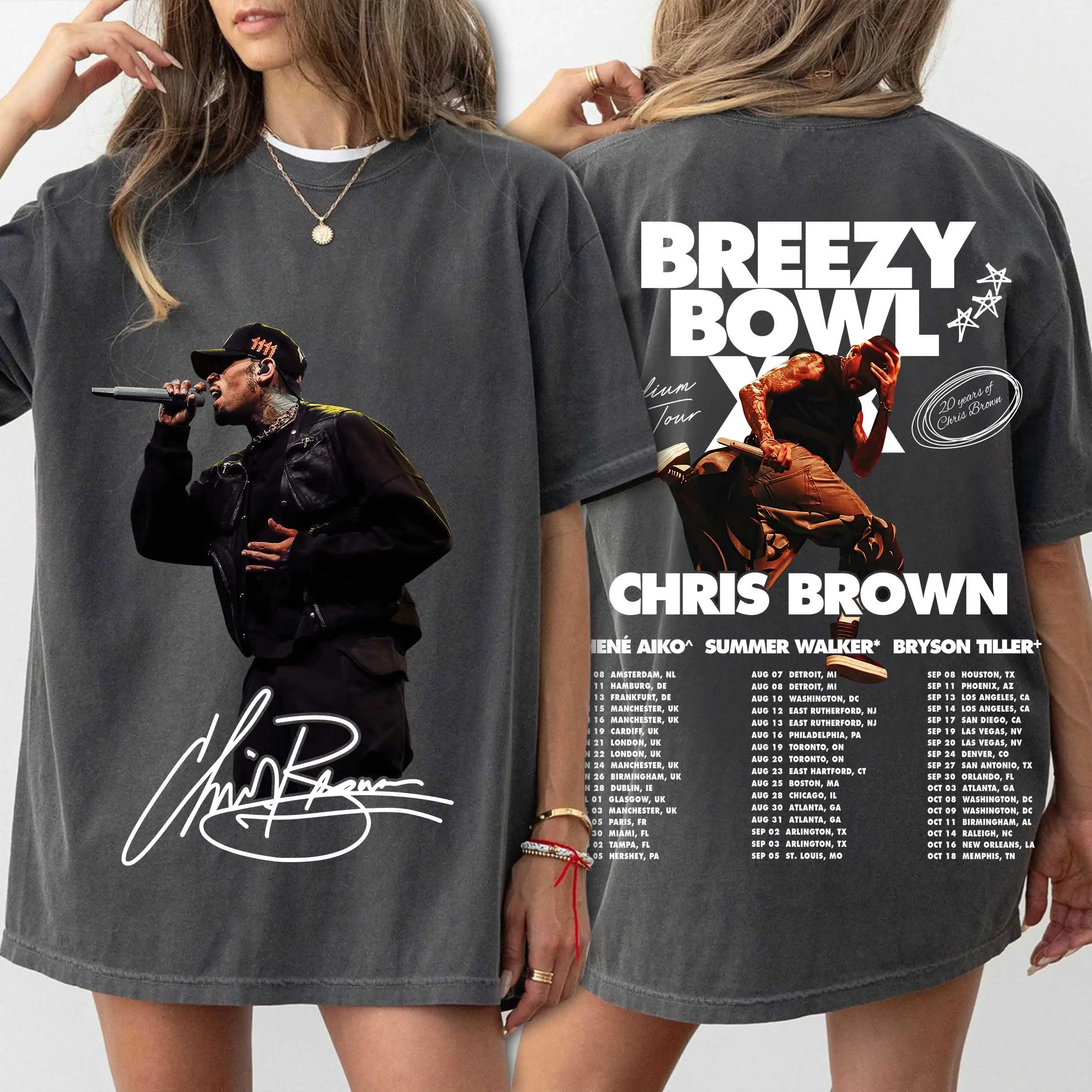 

Comfort Colors® Chris Brown Breezy Bowl XX Tour Shirt Chris Brown Shirt Chris Fan Gift Chris Brown Merch Shirt Cb Tour Shirt