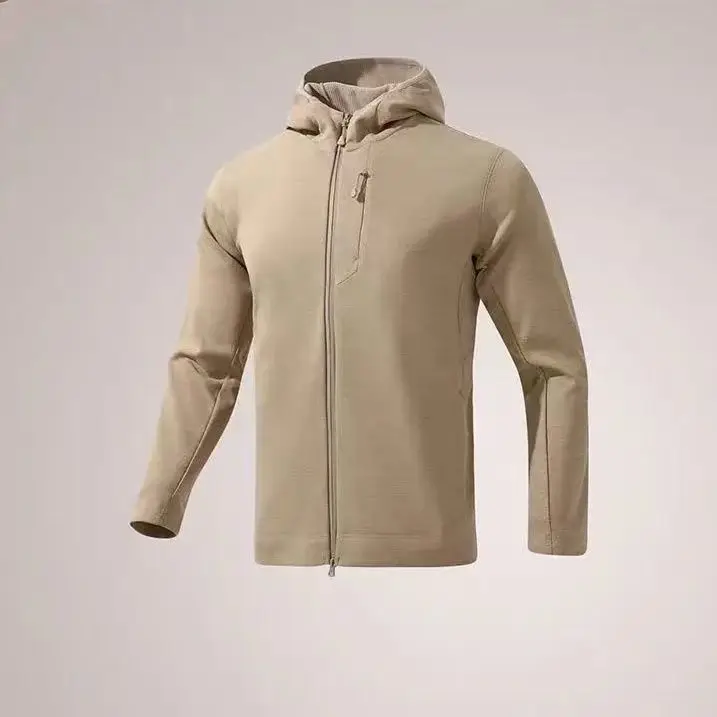 

Мужская теплая спортивная куртка-кардиган с капюшоном для осени и зимы, парная, приталенная, современная, стильная