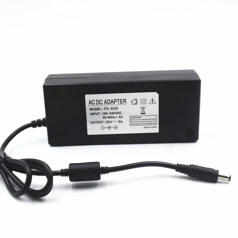 1pcs Universal AC DC Power Adapter Supply Adaptor 30V 3A 5A 110V 220V To 30 Volts 30 V Adaptador Conveter 5.5*2.5mm