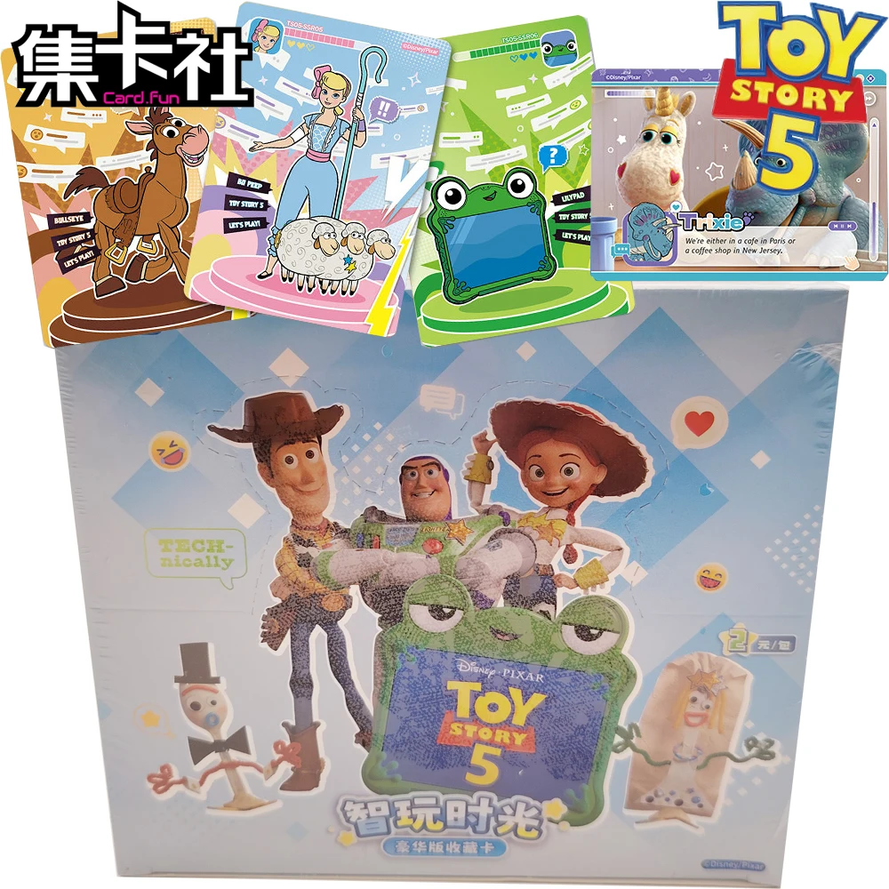 

Original CARD.FUN Disney Pixar Toy Story 5 Collection Card Smart Play Time Series Classic Movie Character Portrait Hobby Cards