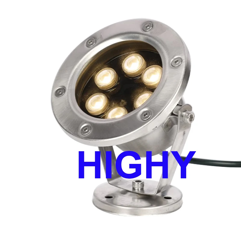 IP68 LED Underwater Light 3W 6W 9W 12W 18W 24W 36W RGB Night Lamp Outdoor Garden Swimming Pool Party Landscape DC 12V 24V