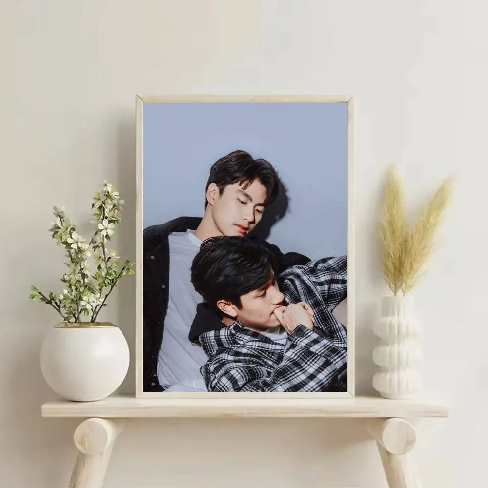 B-Bad Buddy TV Series Poster Self-adhesive Art Waterproof Paper Sticker Coffee House Bar Room Wall Decor