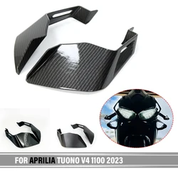 Universal Downforce Racing Spoiler Aero Winglets For Aprilia Tuono V4 1100 2023 Side Wind Deflector Windshield Aerodynamic Wing