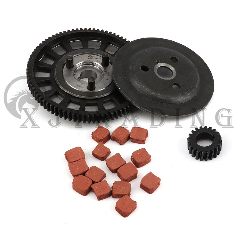 Bicycle clutch friction plate gear kit for 50cc 60cc 80cc 2-stroke bicycle gasoline engine parts