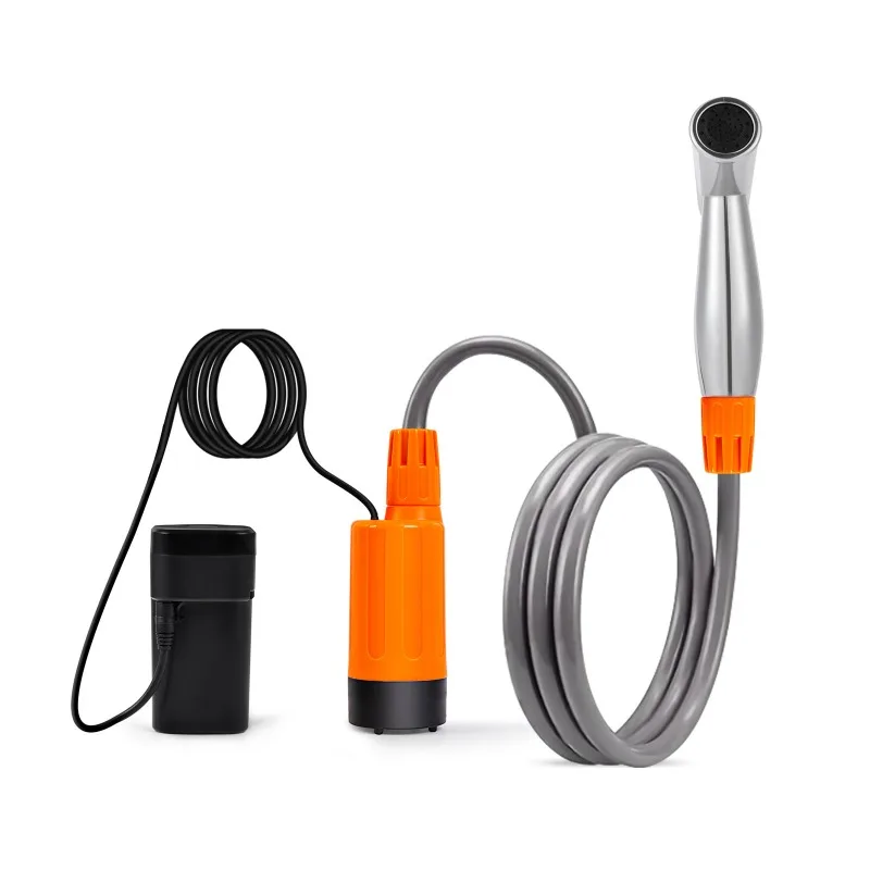 

New portable shower outdoor electric camping rechargeable shower private mold