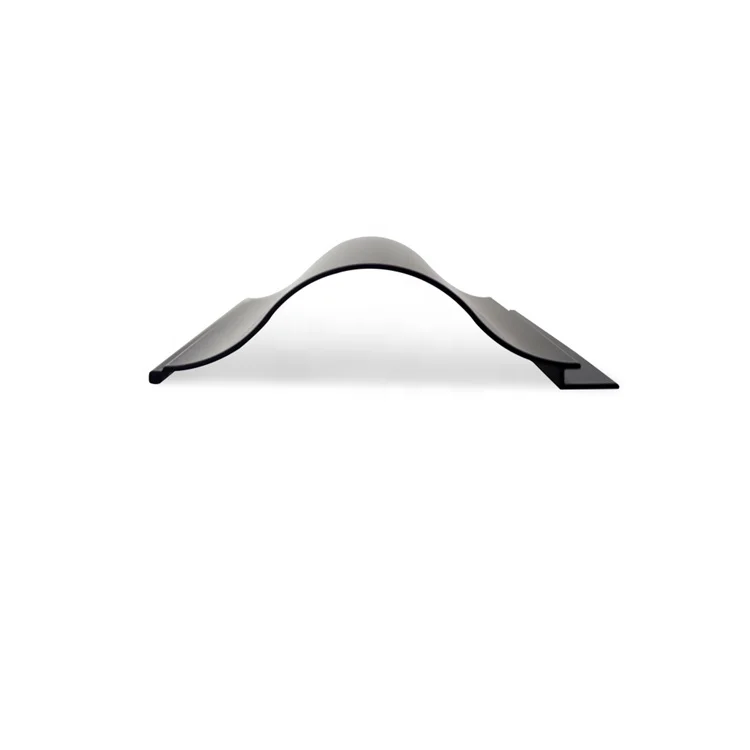 Customization Factory Customized 3D Decorative Aluminum Curtain Wave Wall Board Profiles Wall Boards Easy Install