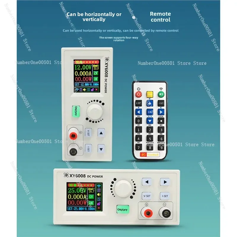 Module abati eur d'alimentation CC réglable à commande numérique, XY6008, ions volcan, maintien du courant constant, 60V, 8A, 480W