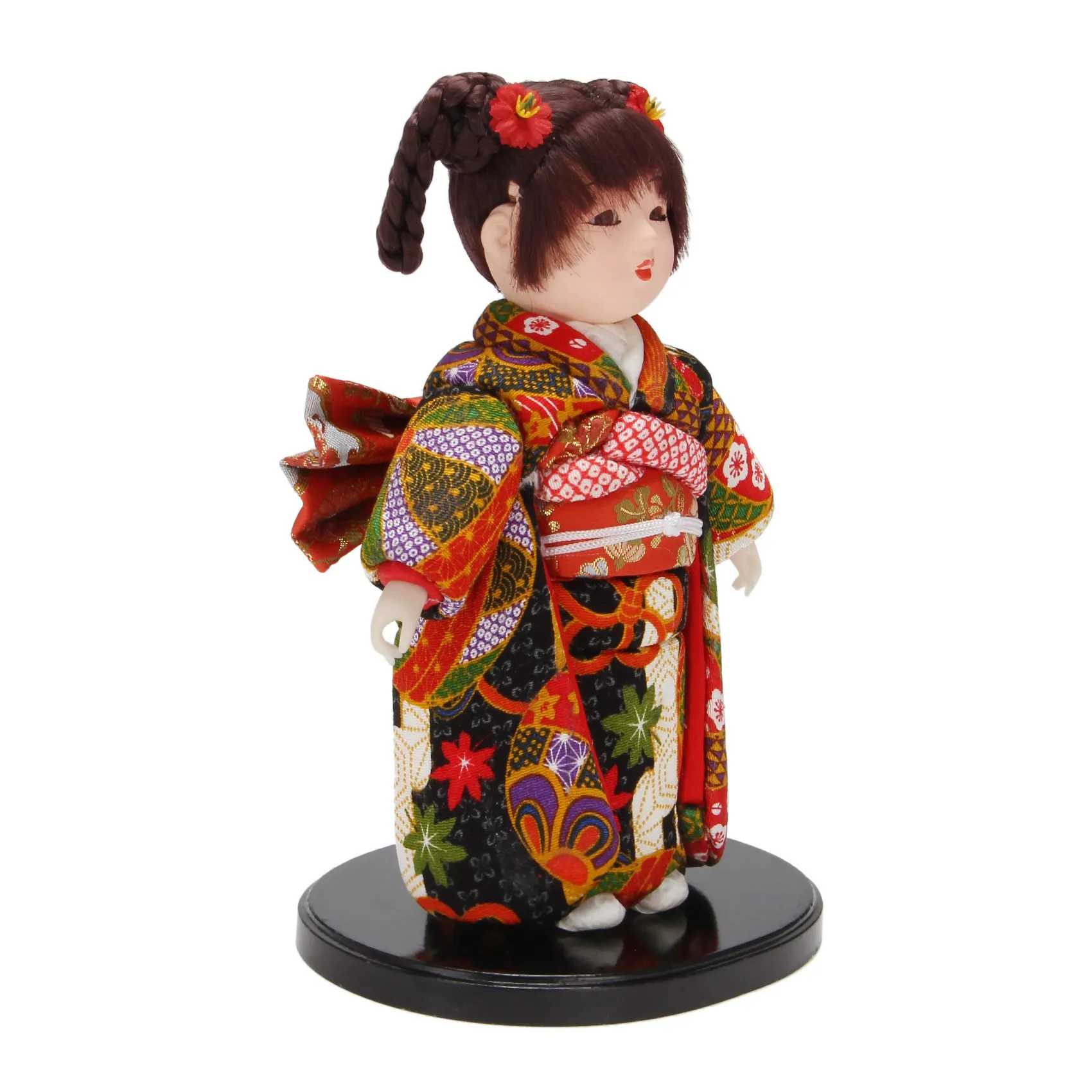 Heartrace 25Cm Handmade Doll Japanese Hinamatsuri Collectibles House Car Lnterior Decor Japanese Geisha Puppets Gift Y