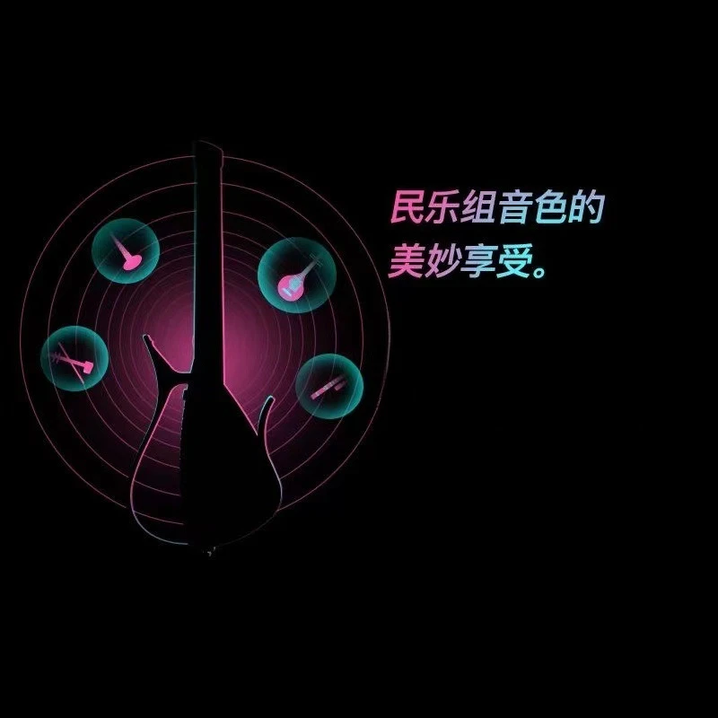 Guitarra sin cuerdas Zero Basic eléctrica