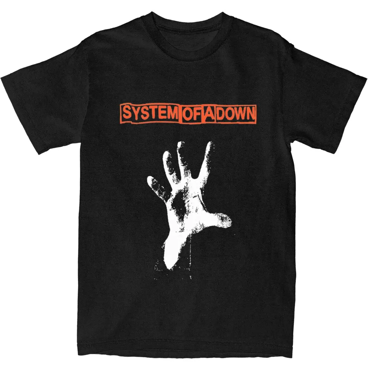 Men's System Of A Down T Shirts Music Tour Cotton Tees Beach Y2K Retro Short Sleeve T-Shirt O Neck Novelty Tee Shirt Big Size