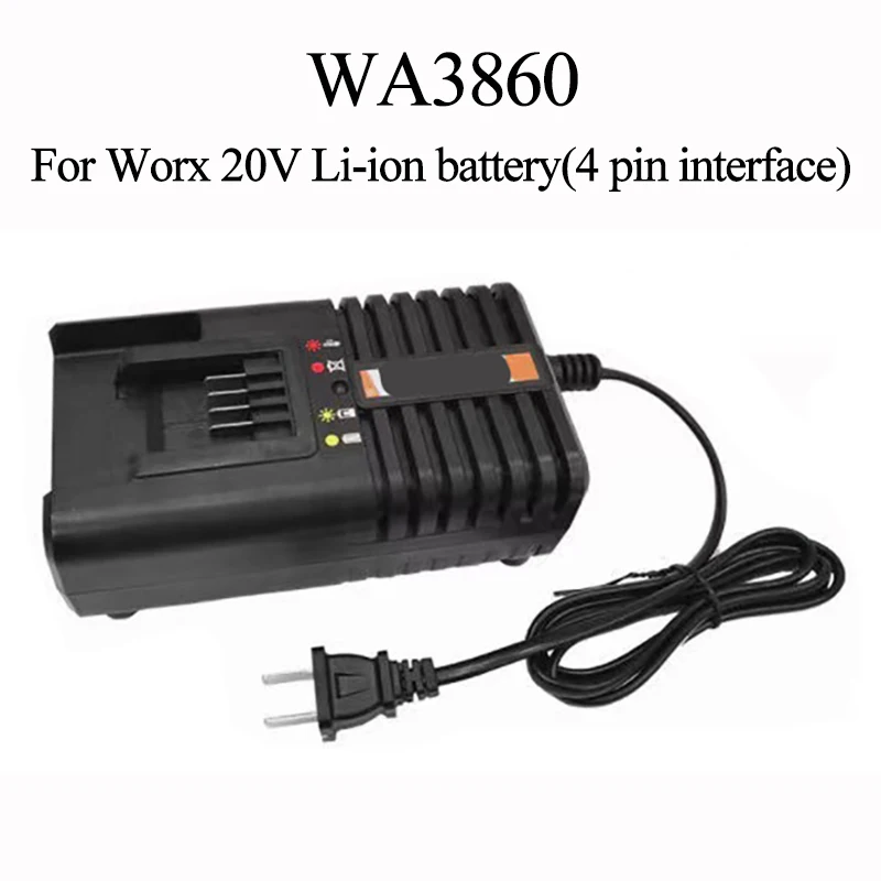 LabTEC Batterie 20V 4000mAh Pour Worx WA3551 WA3553 WX550 WX166 – Remplacement Li-ion 4.0Ah