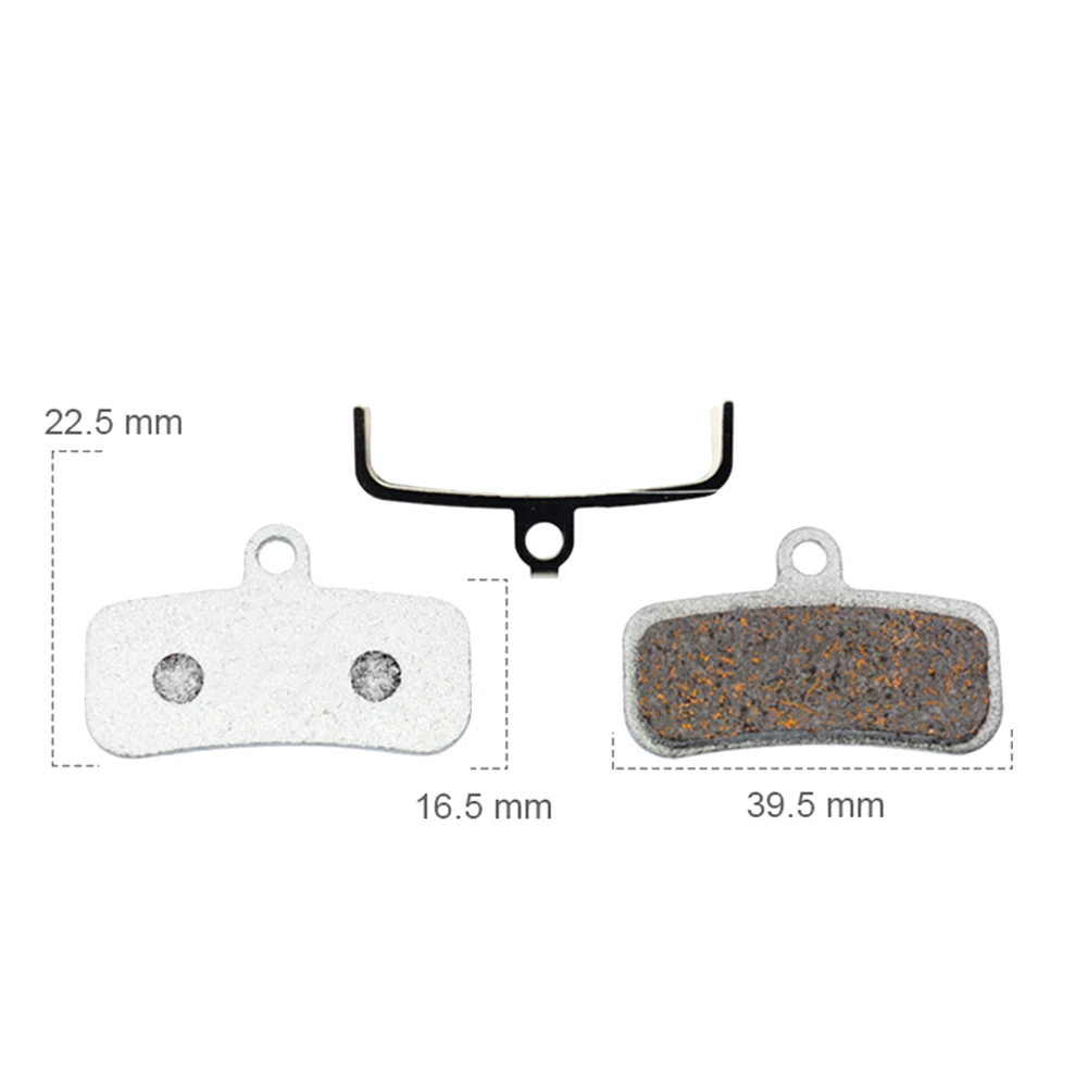 New Practical Quality Cycling Disc Brake Pads Bicycle M640 M820 M8020 MTB Metal Mountain Bike Replacement Resin Silver