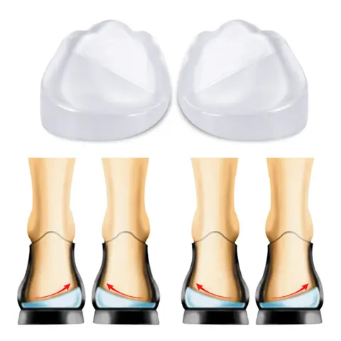 Silicone Gel Orthopedic Insoles for Feet Massage Insole O/X Leg Type Valgus Varus Correction Plantar Fasciitis Feet Care Pads