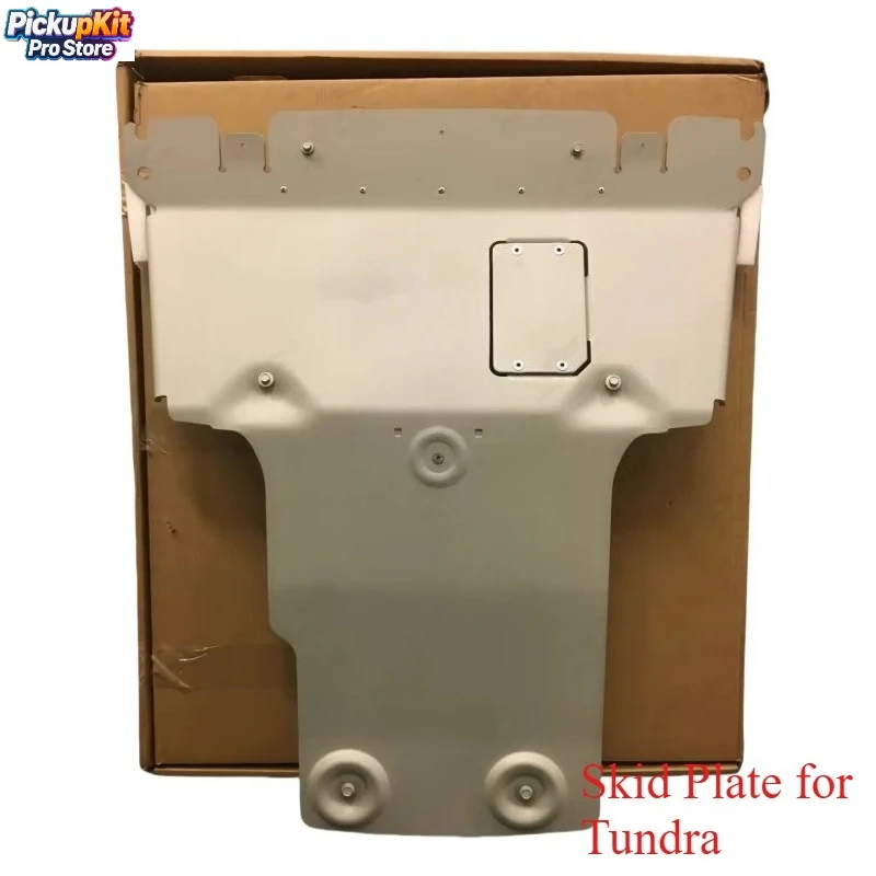 

Tundra 2014-2023 Front Bottom Skid Plate – Aluminum Alloy Bumper Guard Replacement Trim
