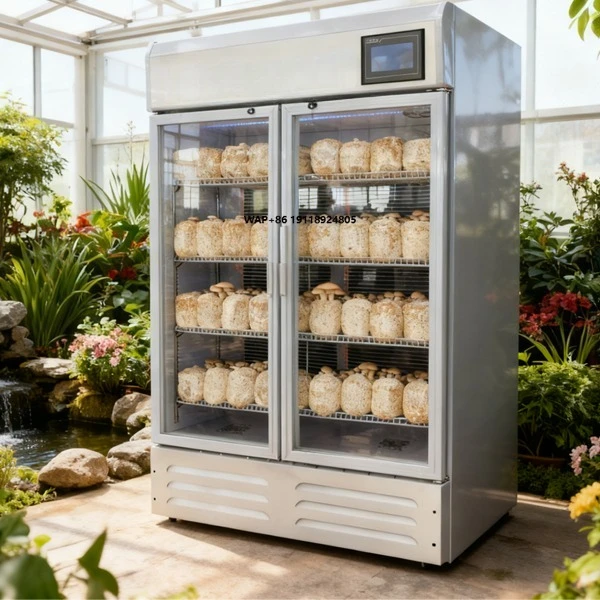 

Double Door Intelligent Home Style Edible Mushroom Planting Hydroponic Cabinet