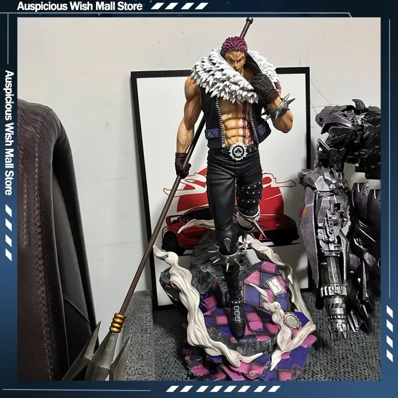 

Jt Statue One Piece 44cm Anime Charlotte Katakuri Action Figure Gk Toy Model Holiday Ornament Collectible Gift For Animation
