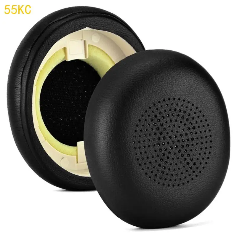 Tampon d'oreille remplacement 55KC pour 45h Evolue 2 65 casques Bruit isolant Cushions d'oreille Better Comfort Earpads