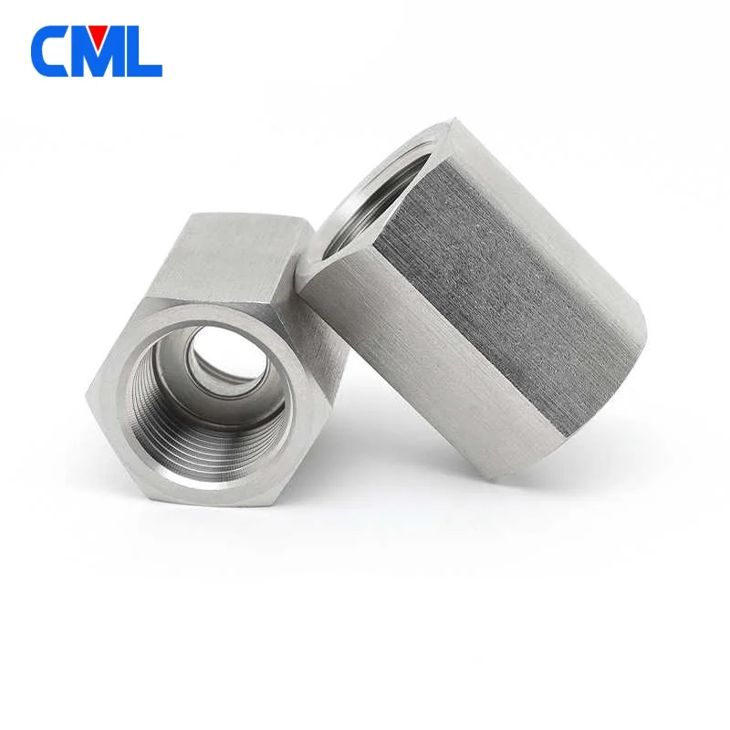 1/8 Zoll 1/4 Zoll 3/8 Zoll 1/2 Zoll BSPP Innengewinde-Sechskant-Kupplung aus 304 Edelstahl, Rohrverschraubungsadapter, Hochdruckadapter – Detail 6