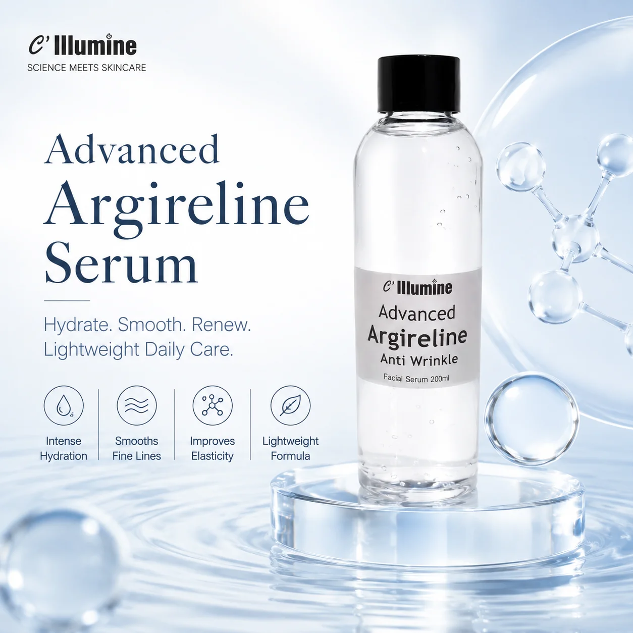 Advanced Anti Wrinkle Firming Skin Facial Serum Lifting 200ml