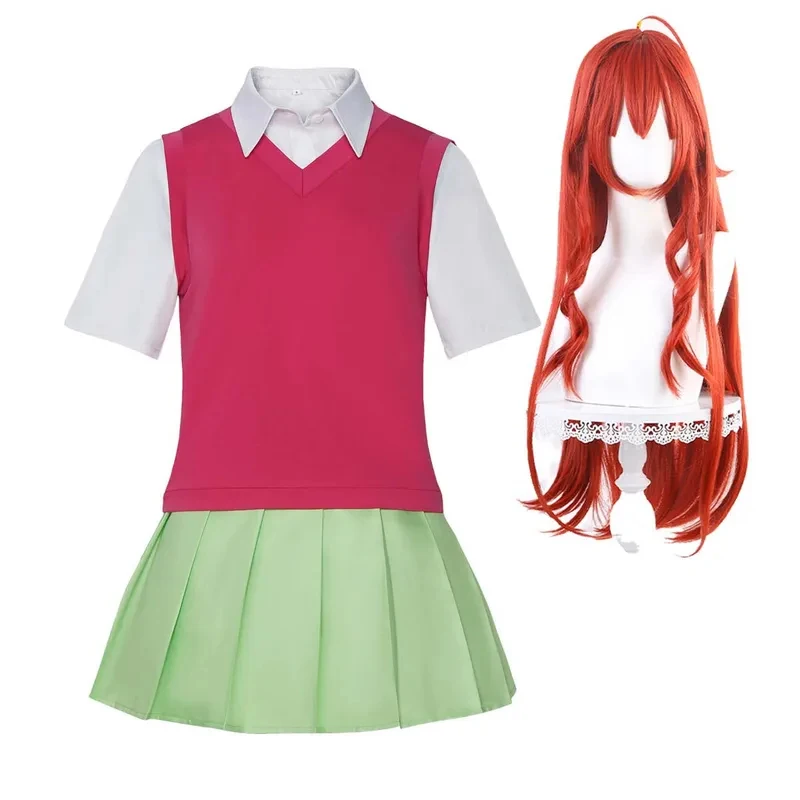 Disfraz de Cosplay de Anime The Quintessential Quintuplets, Itsuki Yotsuba, Nakano Ichika, fg8'.