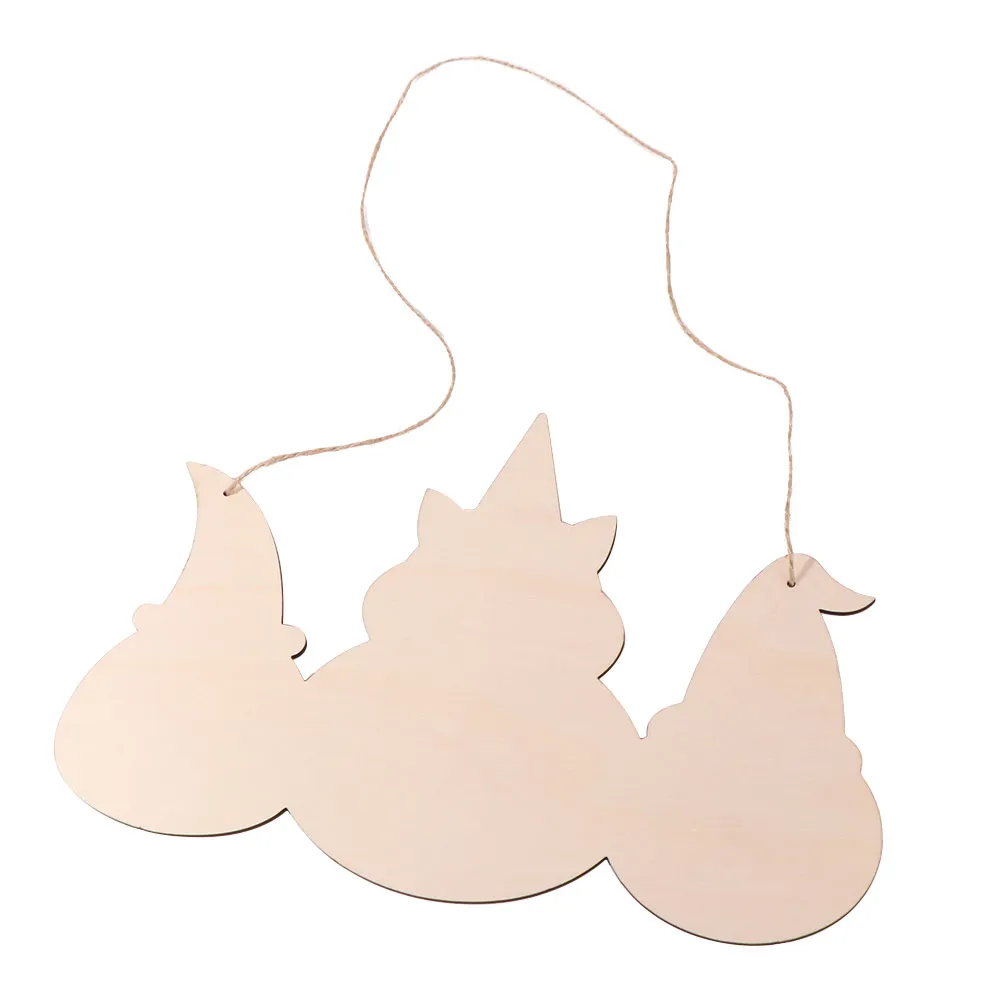 

Retro Style Halloween Welcome Sign Pumpkin Shape Lightweight Halloween Door Hanger Weatherproof Halloween Party