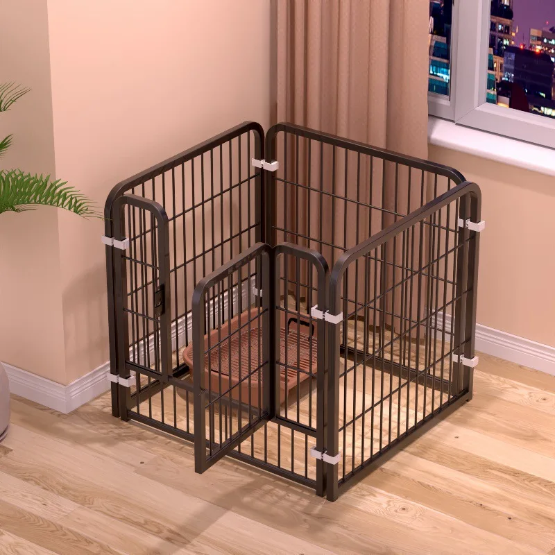 Pet dog fence Small and medium-sized dog Teddy Corgi isolation gate fence dog kennel dog cage pet safety