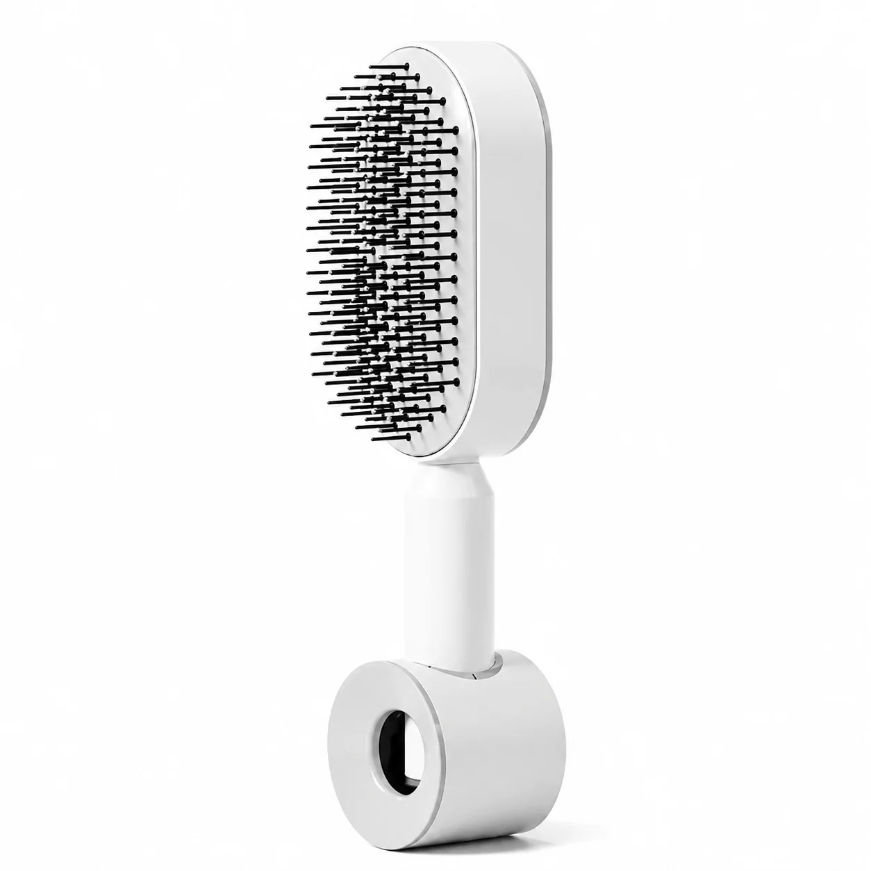 2PCS (Comb + Base) Upgraded Press‑to‑Clean Air Cushion Comb, Airbag Massage Comb, Hair Comb