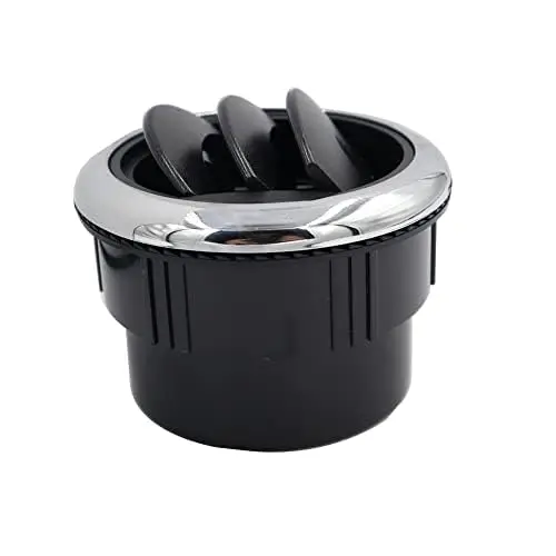 2Pcs 87mm 75mm 70mm Round AC Air Outlet Vent Louvered Knob for RV Bus Boat Yacht