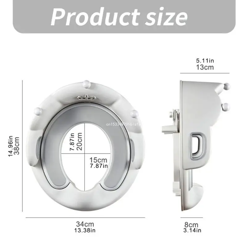 Сиденья для унитазов в форме короны с ручками, брызговики, подушка, сиденья для горшков для мальчиков и девочек, детские сиденья