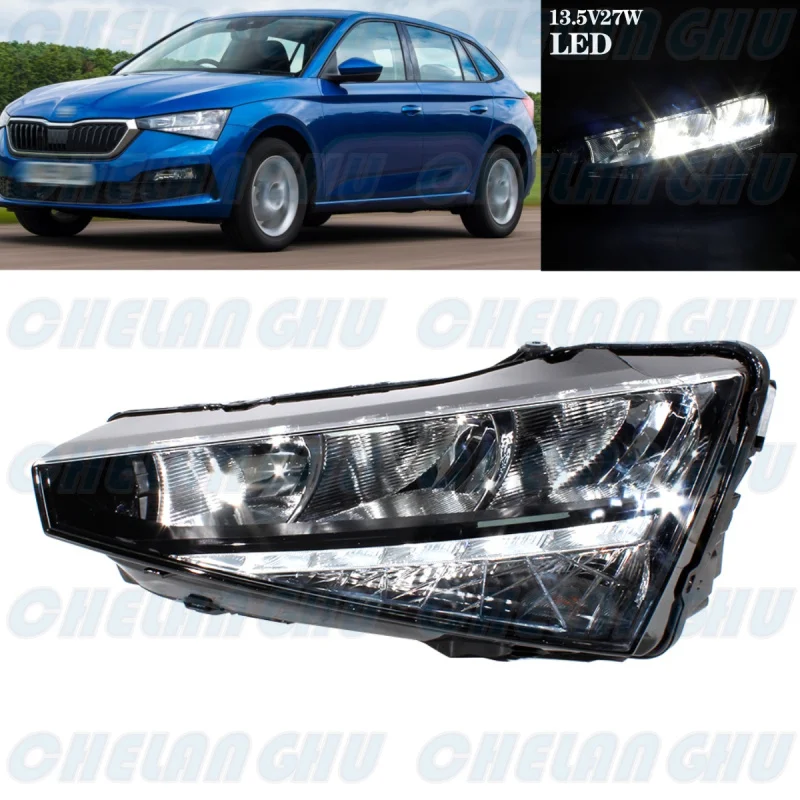 

Headlight Headlamp Assembly Fit for Skoda SCALA 2019 2020 2021 2022 2023 Car accessories 657941015 Left Side